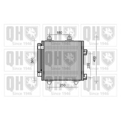 Foto Condensador, aire acondicionado QUINTON HAZELL QCN465