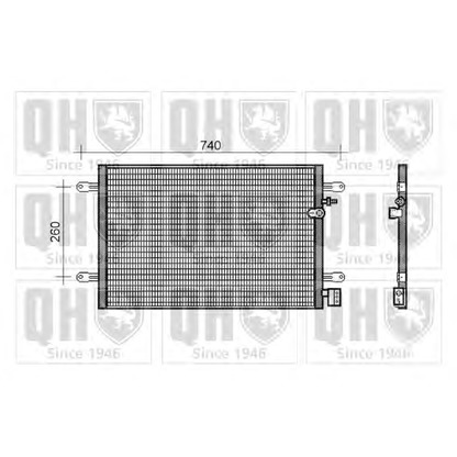 Foto Kondensator, Klimaanlage QUINTON HAZELL QCN489