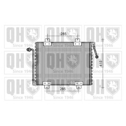 Photo Condenseur, climatisation QUINTON HAZELL QCN50