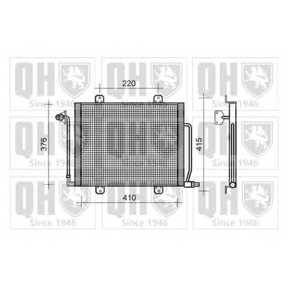 Photo Condenseur, climatisation QUINTON HAZELL QCN56