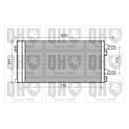 Foto Condensatore, Climatizzatore QUINTON HAZELL QCN569