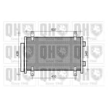 Photo Condenseur, climatisation QUINTON HAZELL QCN583
