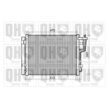 Foto Condensador, aire acondicionado QUINTON HAZELL QCN590