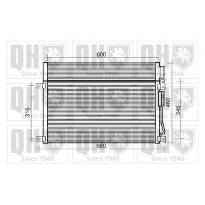 Foto Condensador, aire acondicionado QUINTON HAZELL QCN593