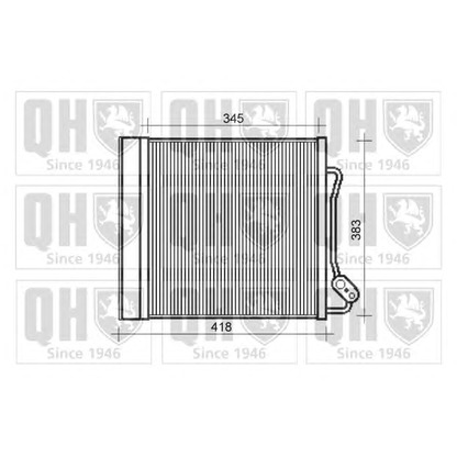 Foto Condensador, aire acondicionado QUINTON HAZELL QCN598