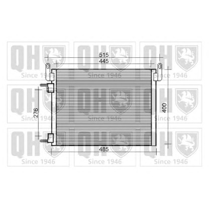 Photo Condenser, air conditioning QUINTON HAZELL QCN612