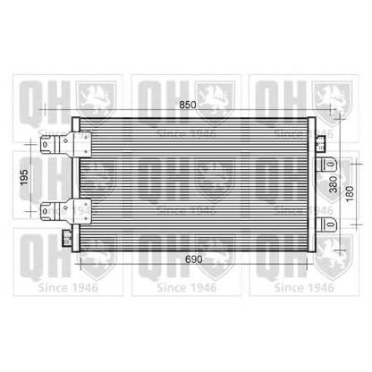 Foto Kondensator, Klimaanlage QUINTON HAZELL QCN618