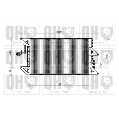 Foto Condensatore, Climatizzatore QUINTON HAZELL QCN94