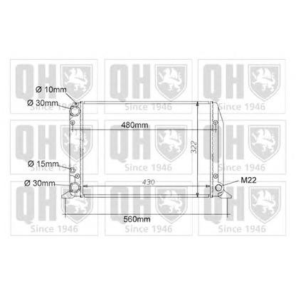 Foto Kühler, Motorkühlung QUINTON HAZELL QER1005