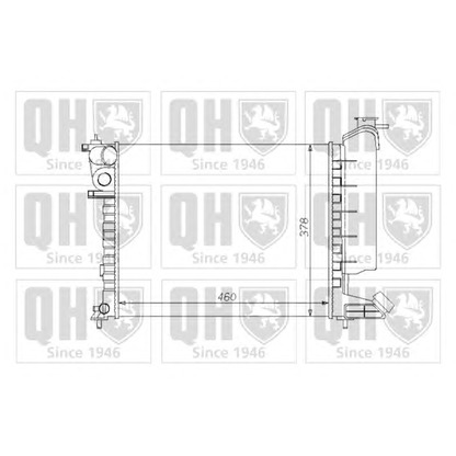 Photo Radiateur, refroidissement du moteur QUINTON HAZELL QER1045