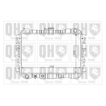 Photo Radiator, engine cooling QUINTON HAZELL QER1156