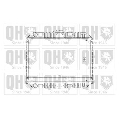 Photo Radiateur, refroidissement du moteur QUINTON HAZELL QER1159