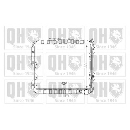 Photo Radiator, engine cooling QUINTON HAZELL QER1194