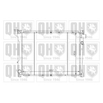 Photo Radiateur, refroidissement du moteur QUINTON HAZELL QER1213