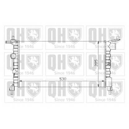 Foto Kühler, Motorkühlung QUINTON HAZELL QER1245