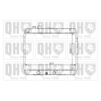 Zdjęcie Chłodnica, układ chłodzenia silnika QUINTON HAZELL QER1294