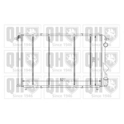 Photo Radiateur, refroidissement du moteur QUINTON HAZELL QER1310