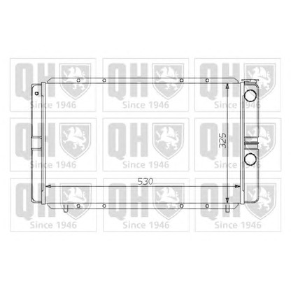 Photo Radiator, engine cooling QUINTON HAZELL QER1316