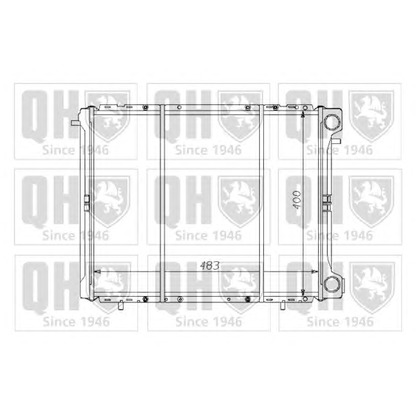 Photo Radiator, engine cooling QUINTON HAZELL QER1318