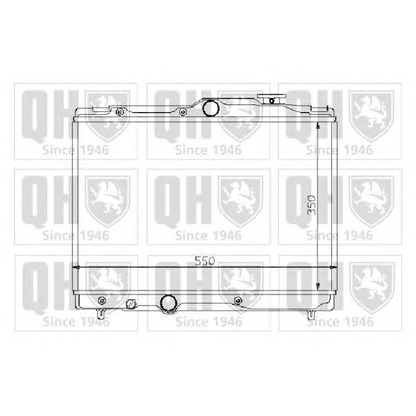 Foto Radiador, refrigeración del motor QUINTON HAZELL QER1395