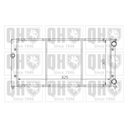 Photo Radiateur, refroidissement du moteur QUINTON HAZELL QER1414