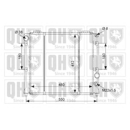 Foto Kühler, Motorkühlung QUINTON HAZELL QER1497