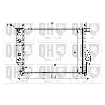 Foto Kühler, Motorkühlung QUINTON HAZELL QER1498