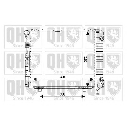 Photo Radiateur, refroidissement du moteur QUINTON HAZELL QER1730