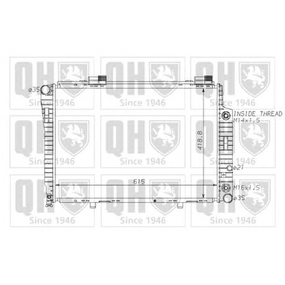 Photo Radiator, engine cooling QUINTON HAZELL QER1747