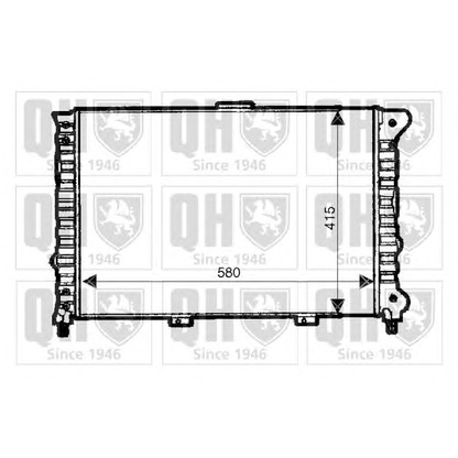 Foto Radiatore, Raffreddamento motore QUINTON HAZELL QER1895