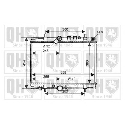 Photo Radiateur, refroidissement du moteur QUINTON HAZELL QER2034