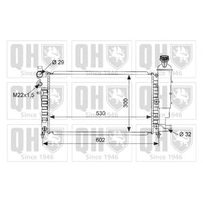 Foto Kühler, Motorkühlung QUINTON HAZELL QER2043