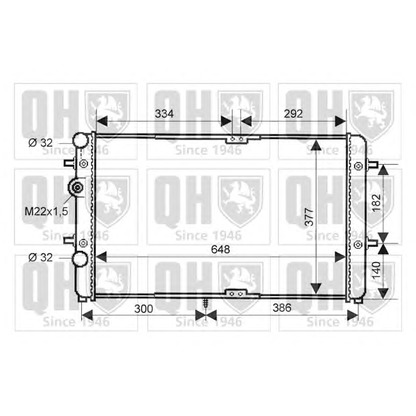 Foto Kühler, Motorkühlung QUINTON HAZELL QER2047