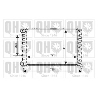 Foto Kühler, Motorkühlung QUINTON HAZELL QER2048