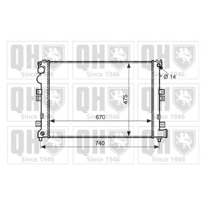 Foto Kühler, Motorkühlung QUINTON HAZELL QER2064