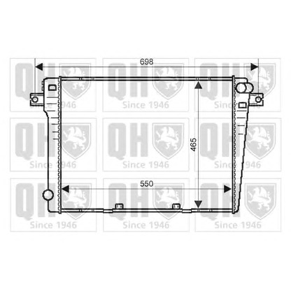 Фото Радиатор, охлаждение двигателя QUINTON HAZELL QER2116
