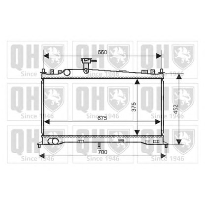 Photo Radiateur, refroidissement du moteur QUINTON HAZELL QER2225