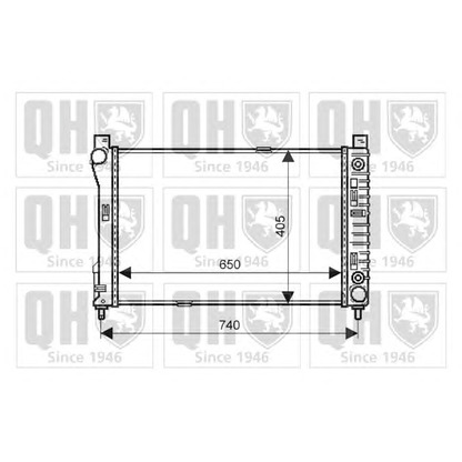 Photo Radiateur, refroidissement du moteur QUINTON HAZELL QER2241