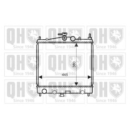 Photo Radiateur, refroidissement du moteur QUINTON HAZELL QER2260