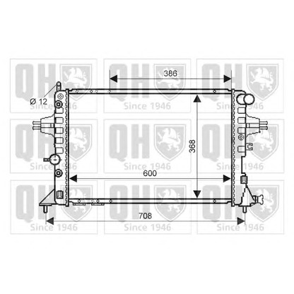 Photo Radiateur, refroidissement du moteur QUINTON HAZELL QER2264