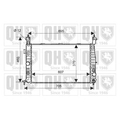 Photo Radiateur, refroidissement du moteur QUINTON HAZELL QER2273