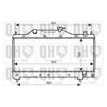 Zdjęcie Chłodnica, układ chłodzenia silnika QUINTON HAZELL QER2327
