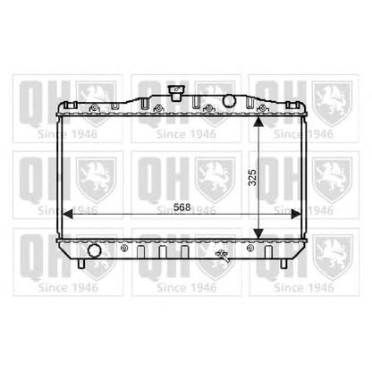 Photo Radiator, engine cooling QUINTON HAZELL QER2330