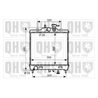 Foto Kühler, Motorkühlung QUINTON HAZELL QER2419