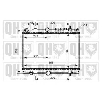 Foto Kühler, Motorkühlung QUINTON HAZELL QER2480