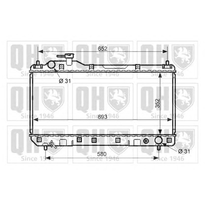 Zdjęcie Chłodnica, układ chłodzenia silnika QUINTON HAZELL QER2516