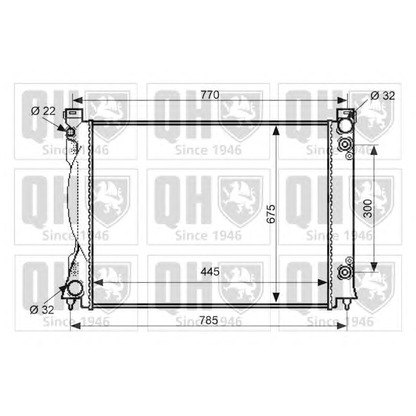 Foto Condensatore, Climatizzatore QUINTON HAZELL QER2533