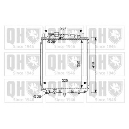 Foto Kühler, Motorkühlung QUINTON HAZELL QER2560