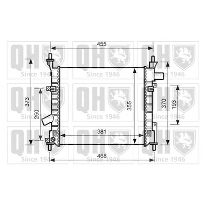 Zdjęcie Chłodnica, układ chłodzenia silnika QUINTON HAZELL QER2562