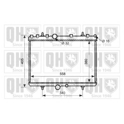 Photo Radiateur, refroidissement du moteur QUINTON HAZELL QER2587